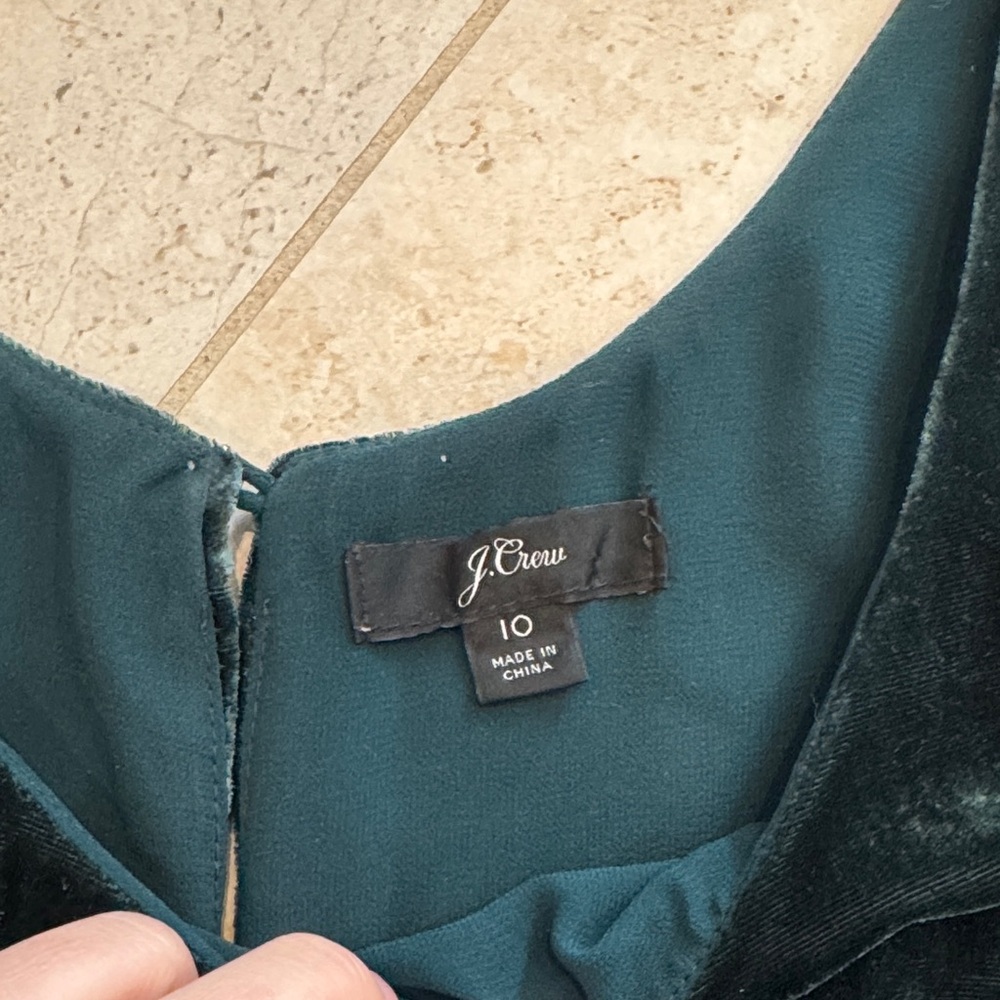 J. Crew Velvet Tank Tops in Burgundy, dark green and Black (Set of 3) - Picture 3 of 7